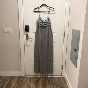 Grey maxi dress (L)